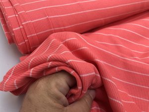 Drop needle - sommer pink med lyse striber